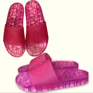 dkny jelly sandals